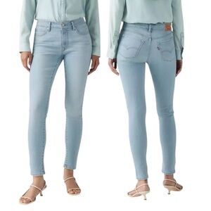 NWT Levi’s 711 Skinny Jeans Size 34 Eternal Indigo Light Wash NEW